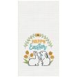 Happy Easter Bunnies Kitchen Towel Discount