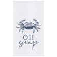 Oh Snap Crab Kitchen Towel Online now