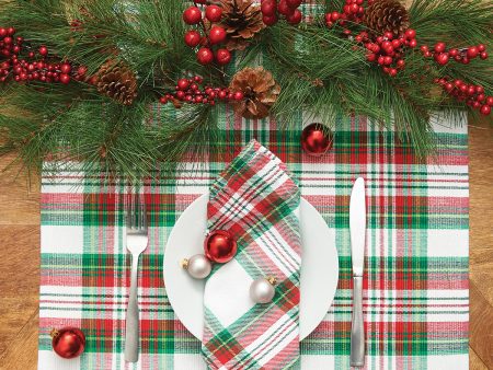 Carter Christmas Plaid Table Linens Online Sale