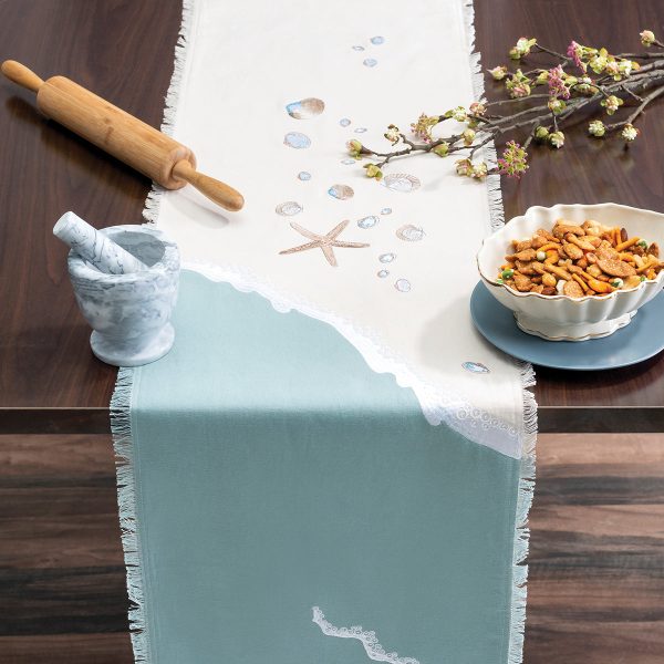 Sand & Shell Table Linens Online Hot Sale