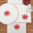 Poinsettia Felt Table Linens Supply