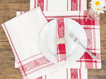 Jacquard Holly Table Linens Cheap