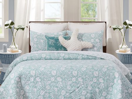 Seafoam Reef Quilt Set Online now