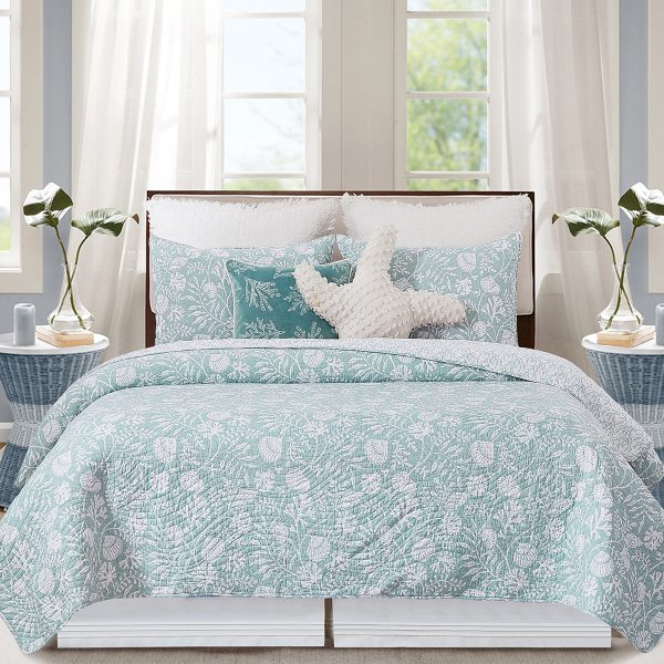 Seafoam Reef Quilt Set Online now