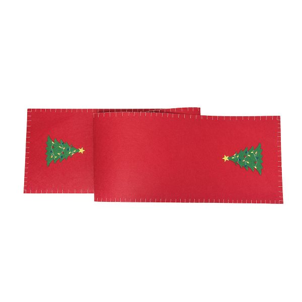 Christmas Tree Felt Table Linens For Cheap