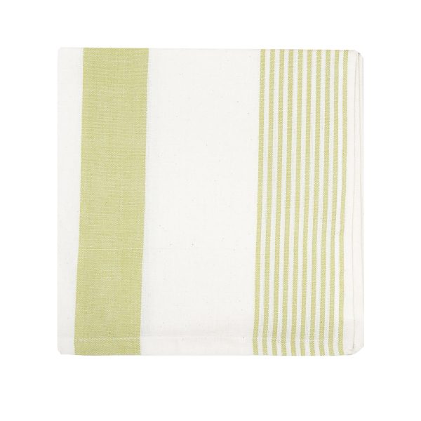 Peridot & White Table Linens Sale