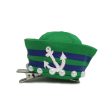 Green Sailor Hat with Pearls Sale