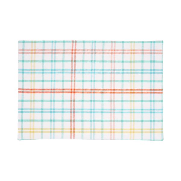 Bunny Trail Plaid Table Linens Discount