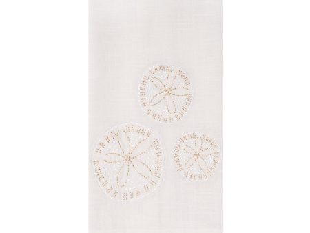 Golden Coast Sand Dollars Kitchen Towel on Sale