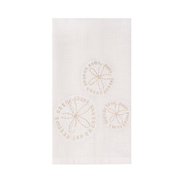 Golden Coast Sand Dollars Kitchen Towel on Sale