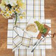 Honey Bee Plaid Table Linens For Cheap