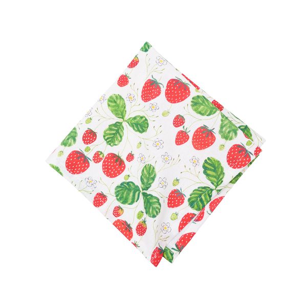 Strawberry Patch & Plaid Table Linens Online now