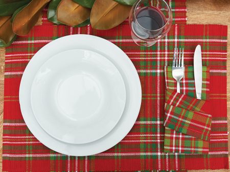 Jonah Plaid Table Linens For Discount