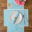 Ticking Stripe Table Linens on Sale