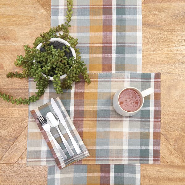 Aspen Plaid Table Linens Cheap