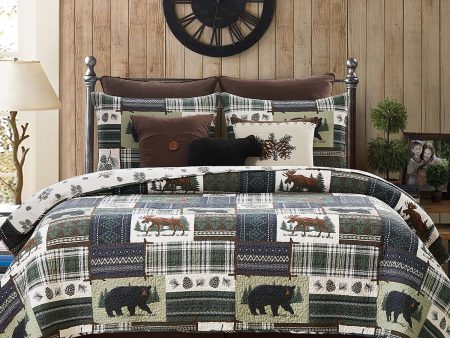 Greenstone Pines Quilt Set Discount