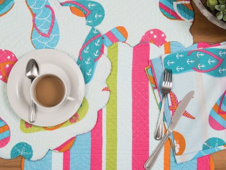 Flip Flop Life Table Linens Hot on Sale