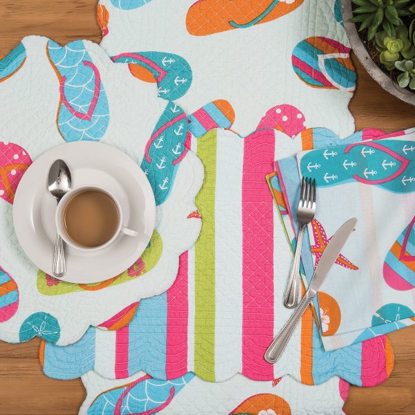 Flip Flop Life Table Linens Hot on Sale