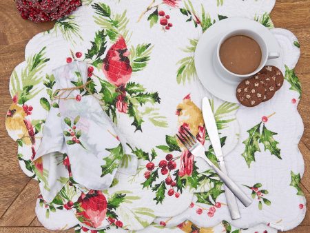 Ruby Cardinal Table Linens Online now