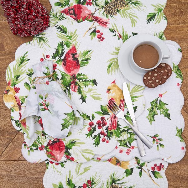 Ruby Cardinal Table Linens Online now