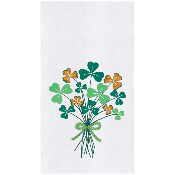 Shamrock Bouquet Kitchen Towel Online