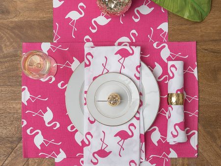 Beachy Flamingo Table Linens Discount