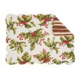 Mistletoe Cream Table Linens Online Hot Sale