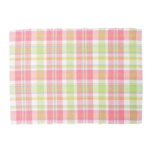 Palm Plaid Table Linens Fashion