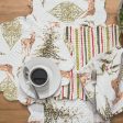 Reindeer Tracks Table Linens Hot on Sale