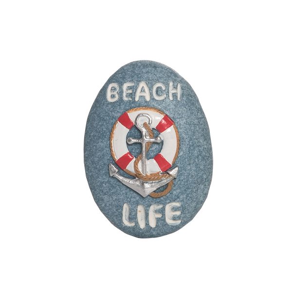 1.75 in. Polyresin Beach Life Anchor Pebble Supply