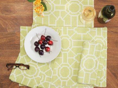 Trellis Table Linens on Sale