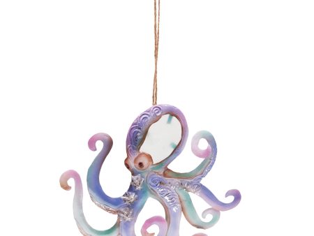 Metal & Capiz Octopus Ornament Sale