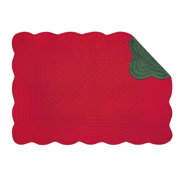 Red & Green Table Linens Sale