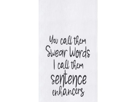 You Call Them Swear Words Kitchen Towel on Sale