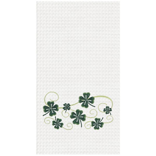 St. Patty s Scroll Kitchen Towel For Cheap