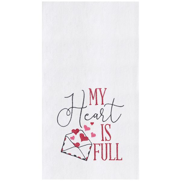 Heart Is Full Kitchen Towel Online Hot Sale