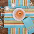 Tropical Stripe Table Linens Online now