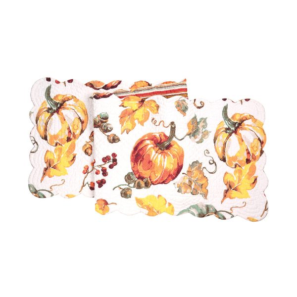 Watercolor Pumpkin Table Linens Hot on Sale