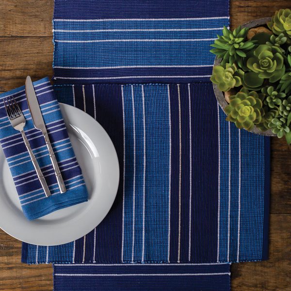 Saratoga Stripe Table Linens For Discount