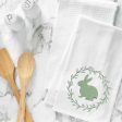 Spring Greens Bunny Kitchen Towel Supply