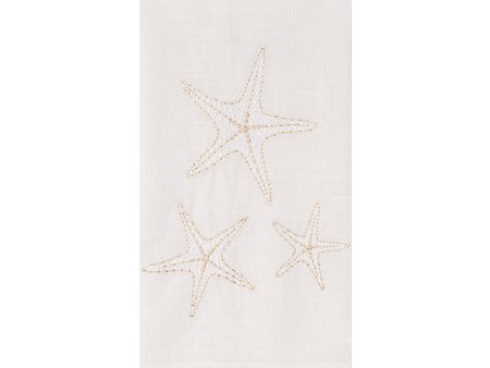 Golden Coast Starfish Kitchen Towel Fashion