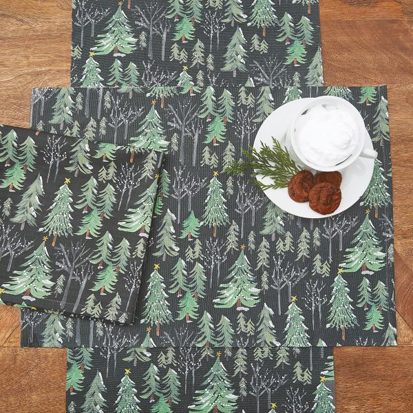 Christmas Tree Memories Table Linens Fashion