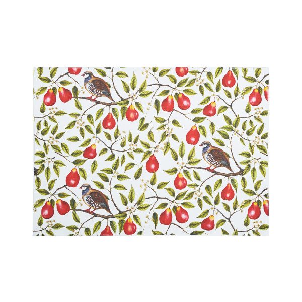 Partridge In A Pear Tree Table Linens Online now