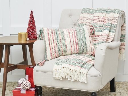 Cozy Nordic Christmas Throw For Discount