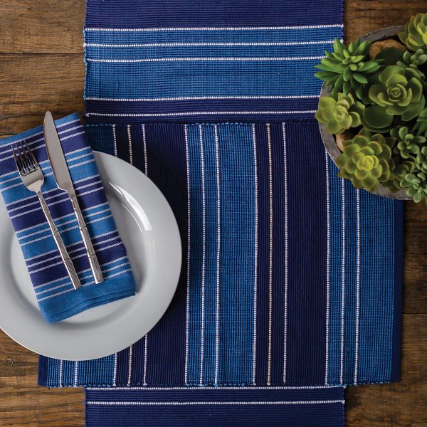 Saratoga Stripe Table Linens For Discount