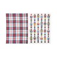 Nutcracker Plaid Kitchen Towel Set For Cheap