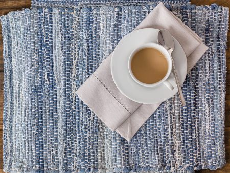 Denim Rag Table Linens Cheap