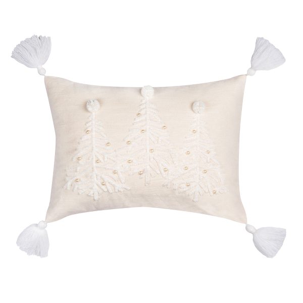 Embellished Trees Pillow Online Sale