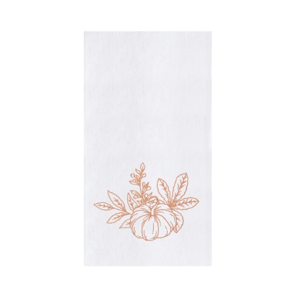 Autumn Fields Pumpkin Kitchen Towel Online Sale