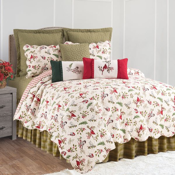 Sprig Birds Quilt Set Supply